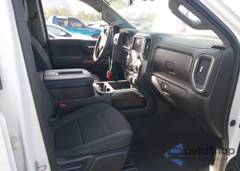 2021 GMC Sierra 1500 4Wd Standard Box Elevation from USA, damaged, VIN 1GTV9CETXMZ192870